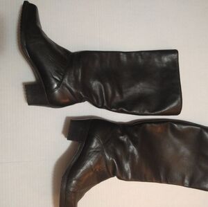 Henri Pierre Black Boots